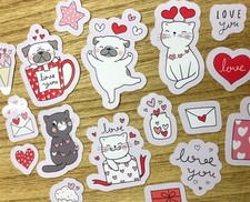 Cute Stickers, Cat, Dog