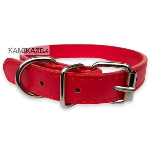 Leather dog collar puppy - collar,