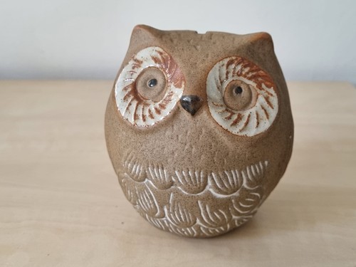 Vintage 1970s owl - 1970s, ceramic