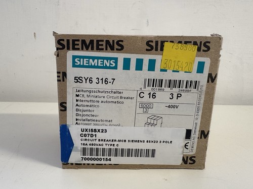 Siemens 5sy63 c16 - 5sy63, 3p