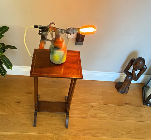 Old vintage spray paint gun