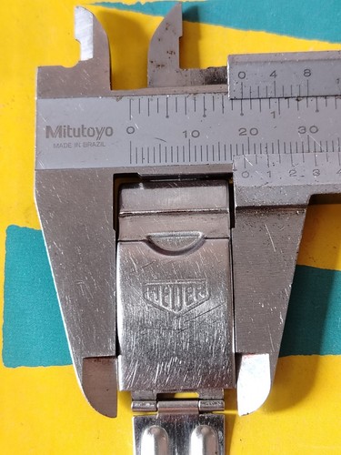 Vintage heuer 19mm diver clasp - 19mm,