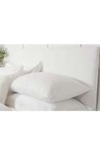 Belledorm Headboard Wrap Luxury Faux Suede (White, Single)
