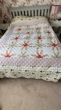 Vintage patchwork quilted - , king