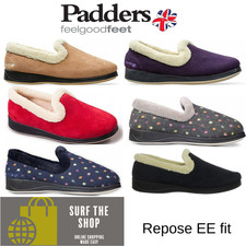 Padders Ladies Slippers REPOSE