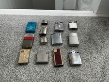 Job Lot Vintage Lighters- Bedford Storm, Ronson, Polo For Spares or Repair.