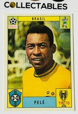 1970 Panini World Cup Mexico 70 PELE Unused *RARE* 100% GENUINE - MINT Quality