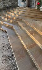 Natural Stone Bullnose Steps - Curved (Made to order - from £125 per sqm)