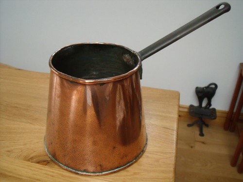 Antique copper measure with - measure,