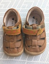 Start Rite - Toddler Pre-walker Shoes Sandals - Giraffe - Tan Brown - Size 3F