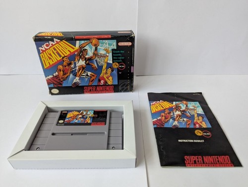 Ncaa basketball snes complete - ncaa,