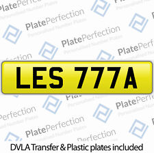 LES 777A LESTA LEICESTER LCFC TIGERS CHERISHED PRIVATE NUMBER PLATE DVLA REG