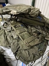 British army, 1980’s Bergen army rucksack backpack green. One 1 Only
