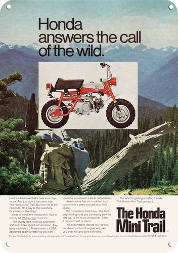 1969 honda mini trail - honda,