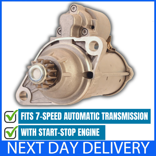 New starter motor fits vag - new,
