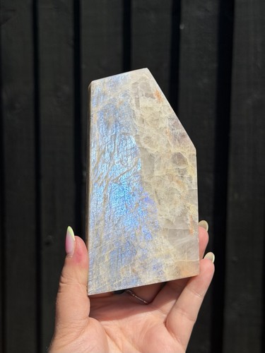 Moonstone large slab slice - moonstone,