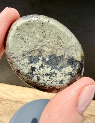 Crystal pyrite agate - pyrite,