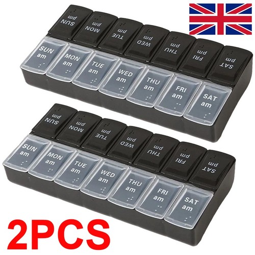 Pill box tablet - 2x, week