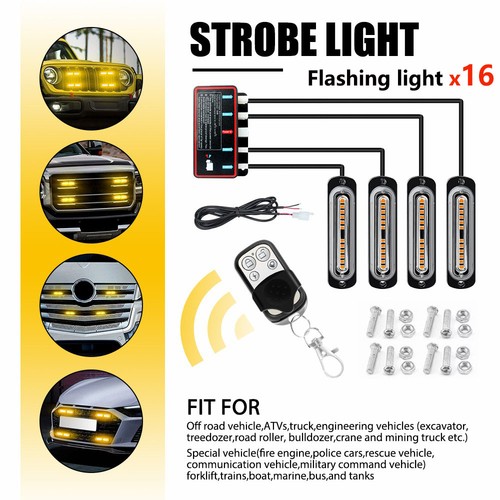 16x amber led mode - 16x, 18