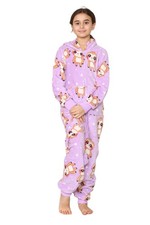 A2Z Onesie One Piece Pyjama Set Sloth Print for Boys and Girls Childrens