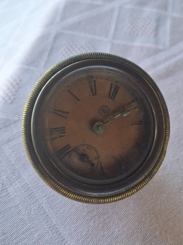 Antique uuu clock - clock, mechanical