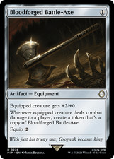 Mtg bloodforged battle axe - mtg, battle-axe