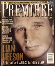 Premiere Magazine UK edition March 1994 Liam Neeson