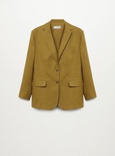 Oversized 100% Linen Mango