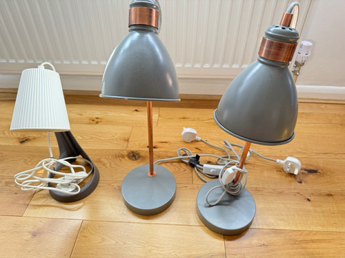 Grey copper matt metal - 2x,