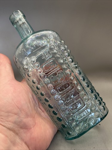Large victorian poison bottle - poison,