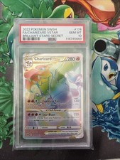 PSA 10 Charizard VSTAR 174/172 Brilliant Stars Secret Rare Rainbow