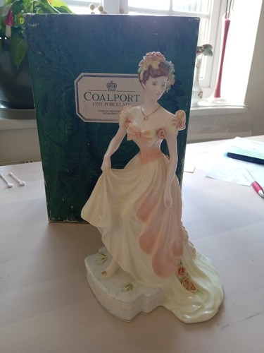 Coalport china figurine - china,