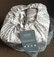 Cozee Home Flannelsoft 4 Piece Sheet & Pillowcase Collection - king size