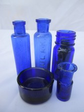 5x SMALL VINTAGE ANTIQUE OLD