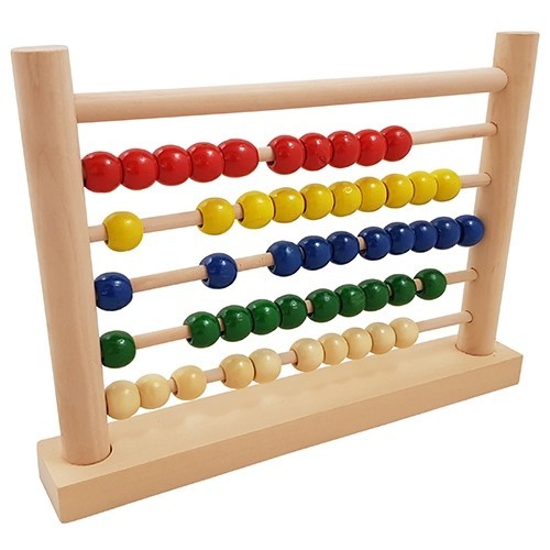 Wooden abacus toy - wooden, for