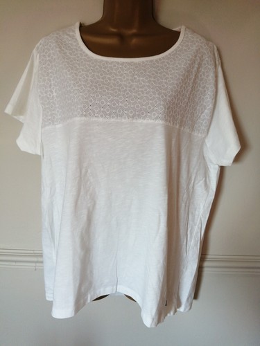 White cotton shirt size 18 - white,
