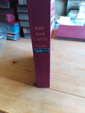 23 x 1969/70 WEST HAM UNITED HOME PROGRAMMES Maroon Binder Inc European/Cups 