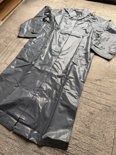 Vintage pvc raincoat - pvc,