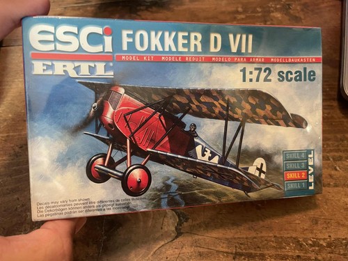 Esci ertl fokker vii - fokker, vintage