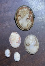 Vintage cameos including - vintage,