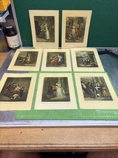 Cries of London Set of 8 Vintage Looking Prints 240mm X 180mm (4D)