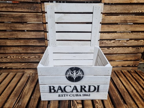 Bacardi rustic vintage wooden - bacardi,