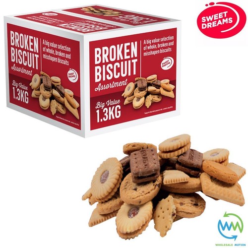 Broken biscuit assortment - assortment, box