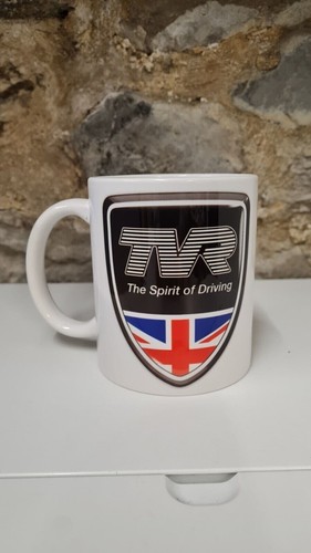 Tvr emblem mug cup classic - tvr,