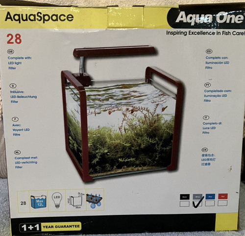 Aquaspace 12l glass fish - aquaspace,