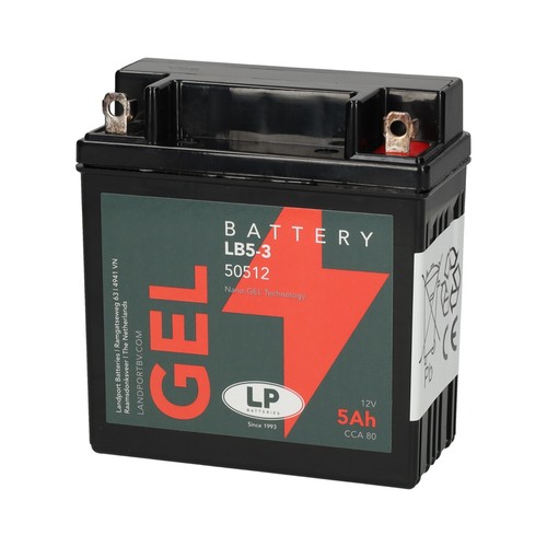 Landport lb5 gel battery - landport, lb5-3