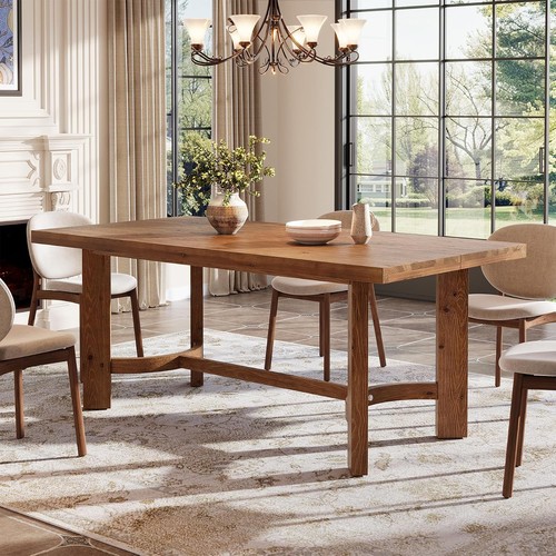 Inch solid wood dining - 63-inch,