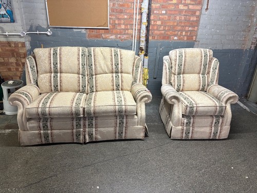 Stripes fabric seater - stripes, sofa