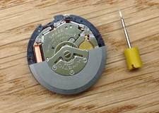 Seiko 5M62A KINETIC Watch Movement - NEW - Black & White date