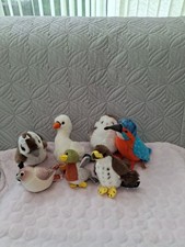 CUTE SELECTION BUNDLE OF PLUSH BIRDS LIVING NATURE PLANET WILD REPUBLIC ARK PREM